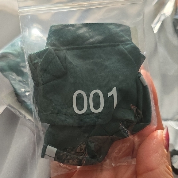 Green Doll with Gray Hooded Outfit - Picture 2 of 2